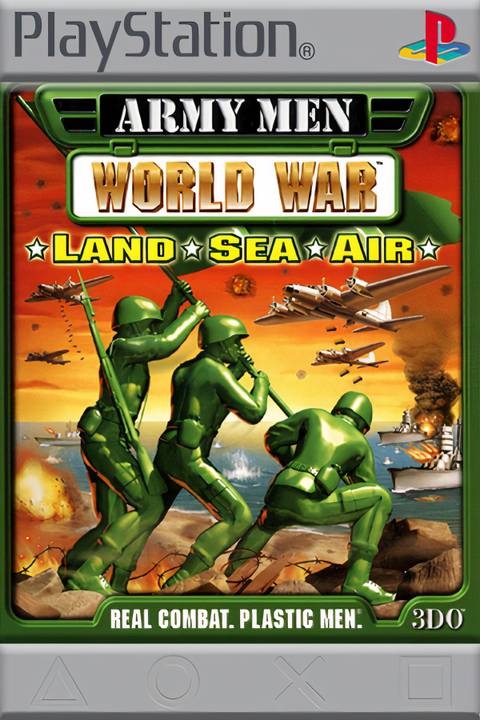 Army Men: World War - Land Sea Air Tag Page Cover Art