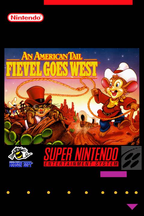An American Tail: Fievel Goes West Tag Page Cover Art
