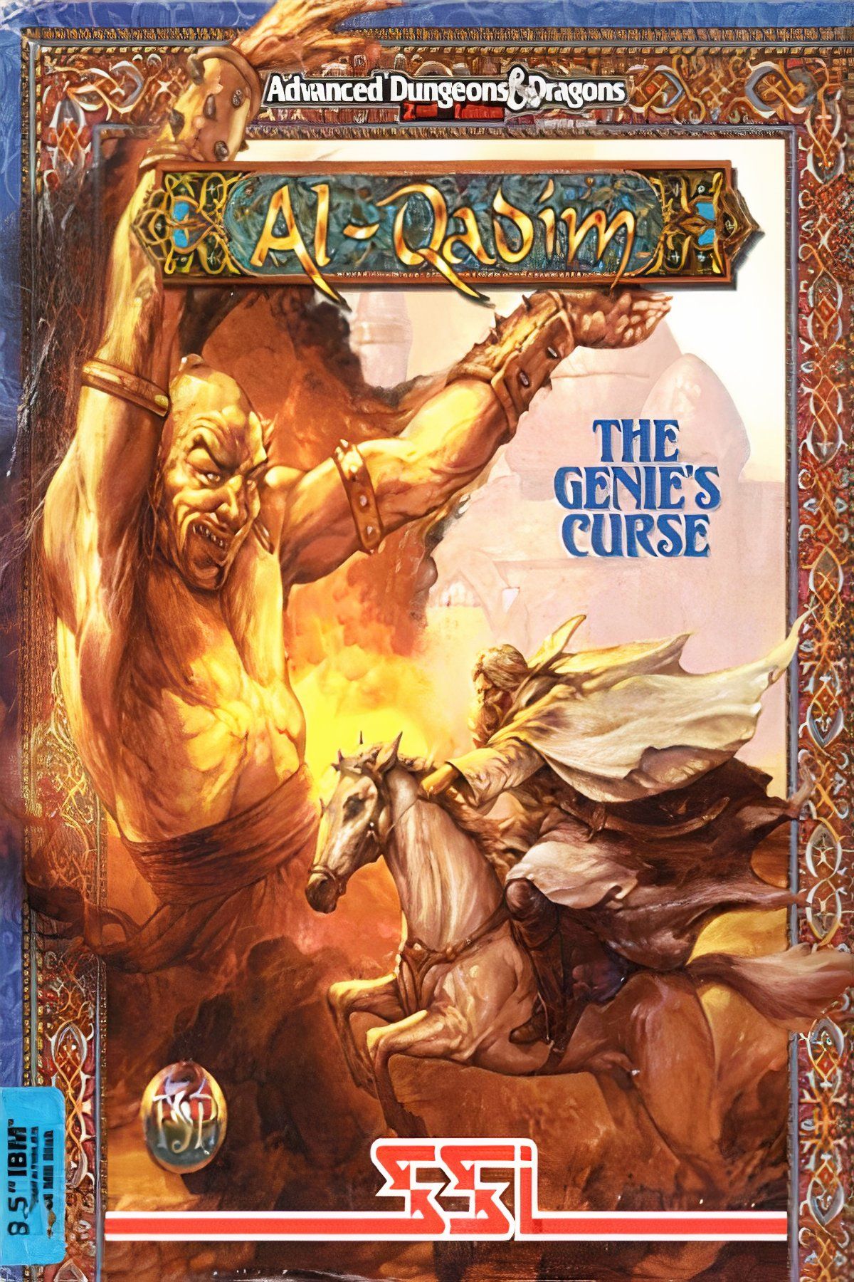 Al-Qadim: The Genie's Curse Tag Page Cover Art