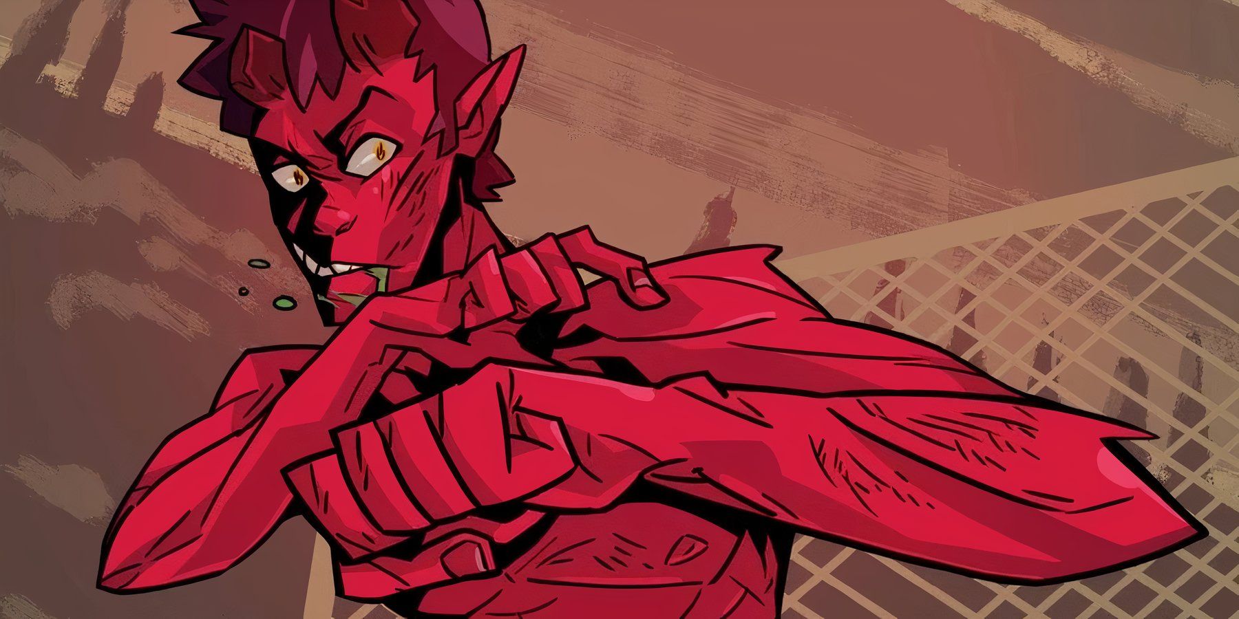 Monster Prom Damien fight ending