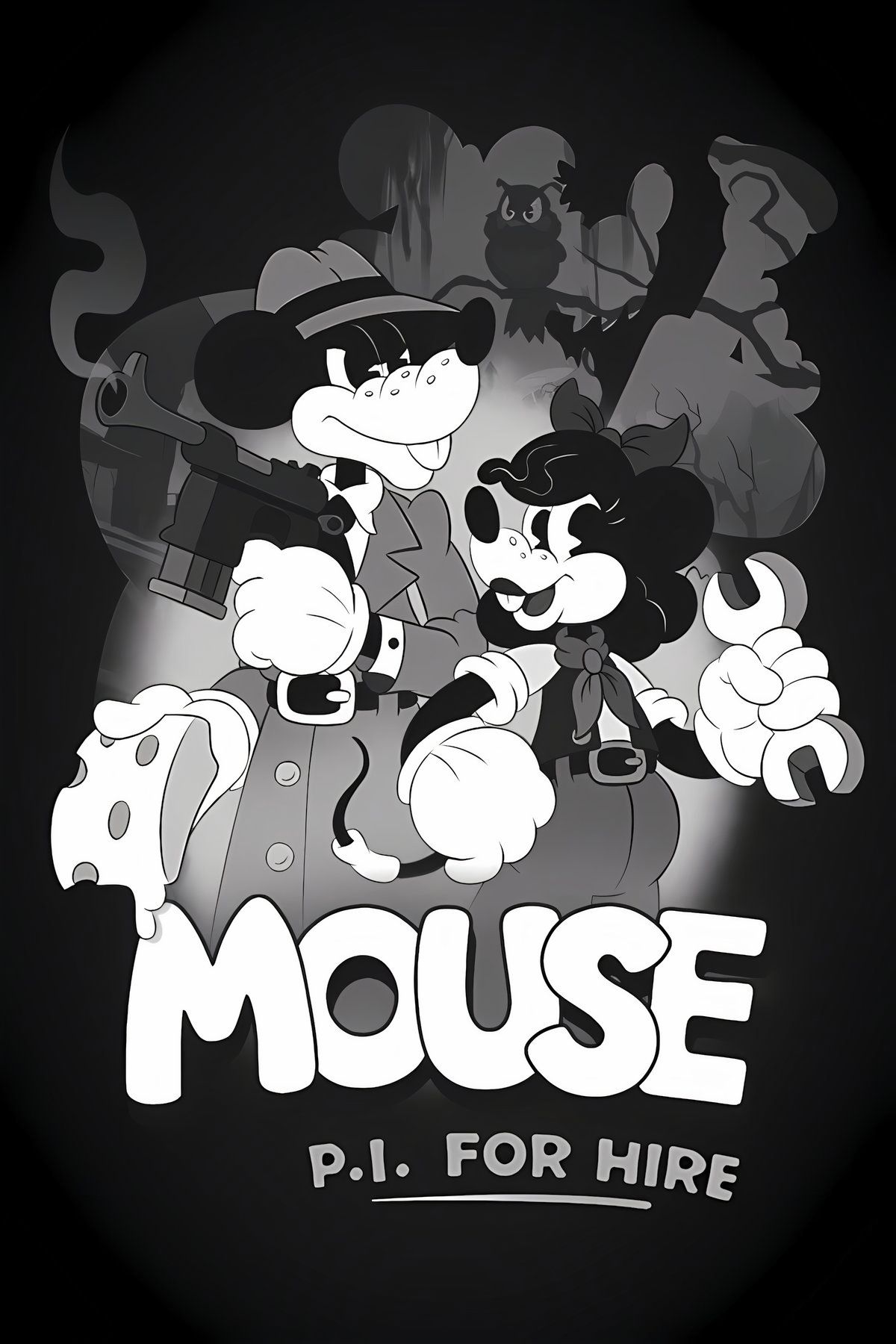 MOUSE: P.I. For Hire Tag Page Cover Art 