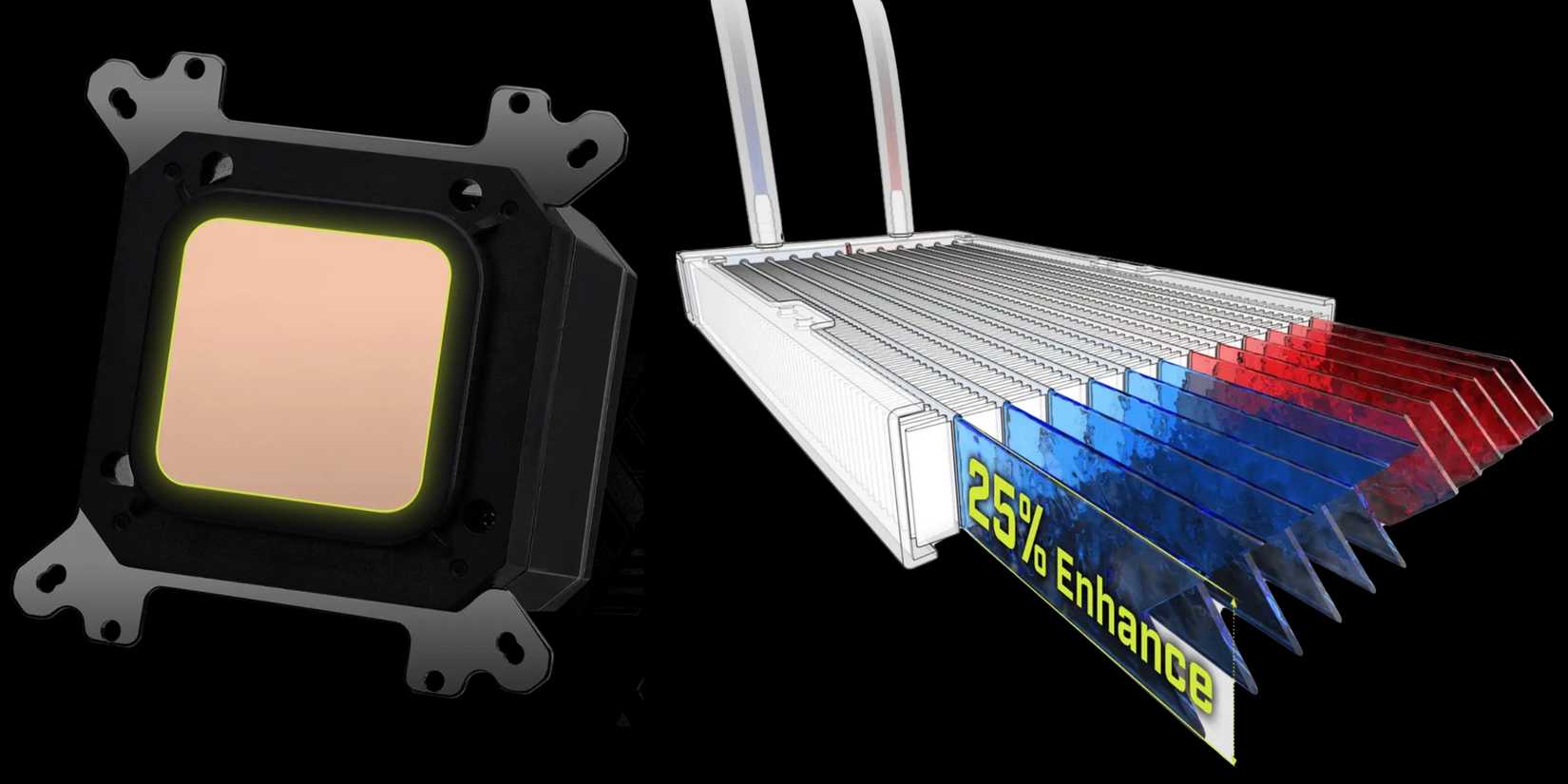 MSI CoreLiquid A15 Pump Radiator