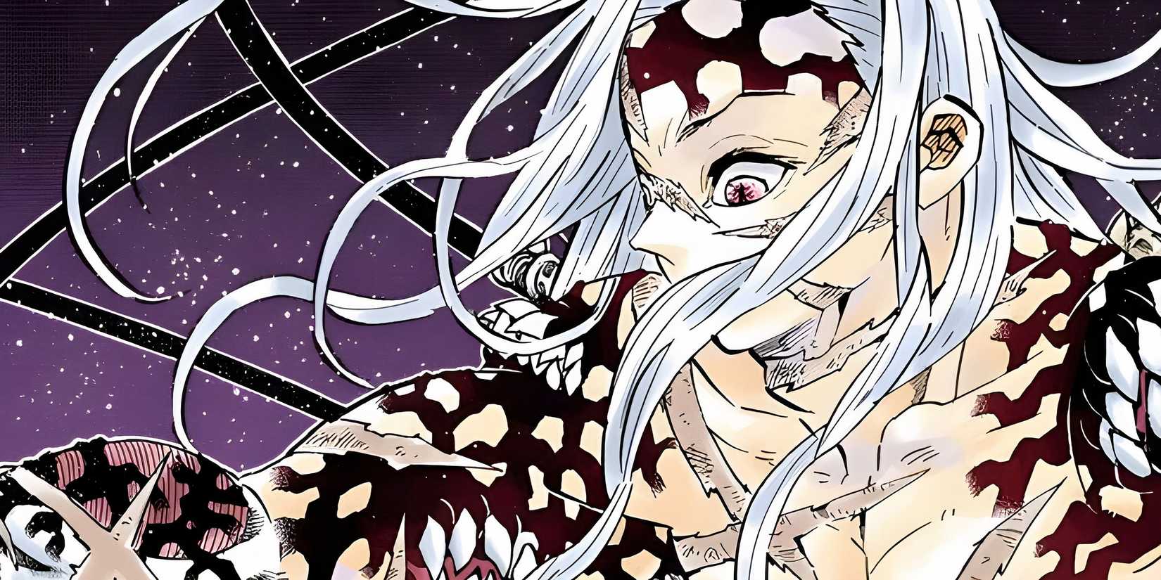 Muzan Final Form white demon slayer