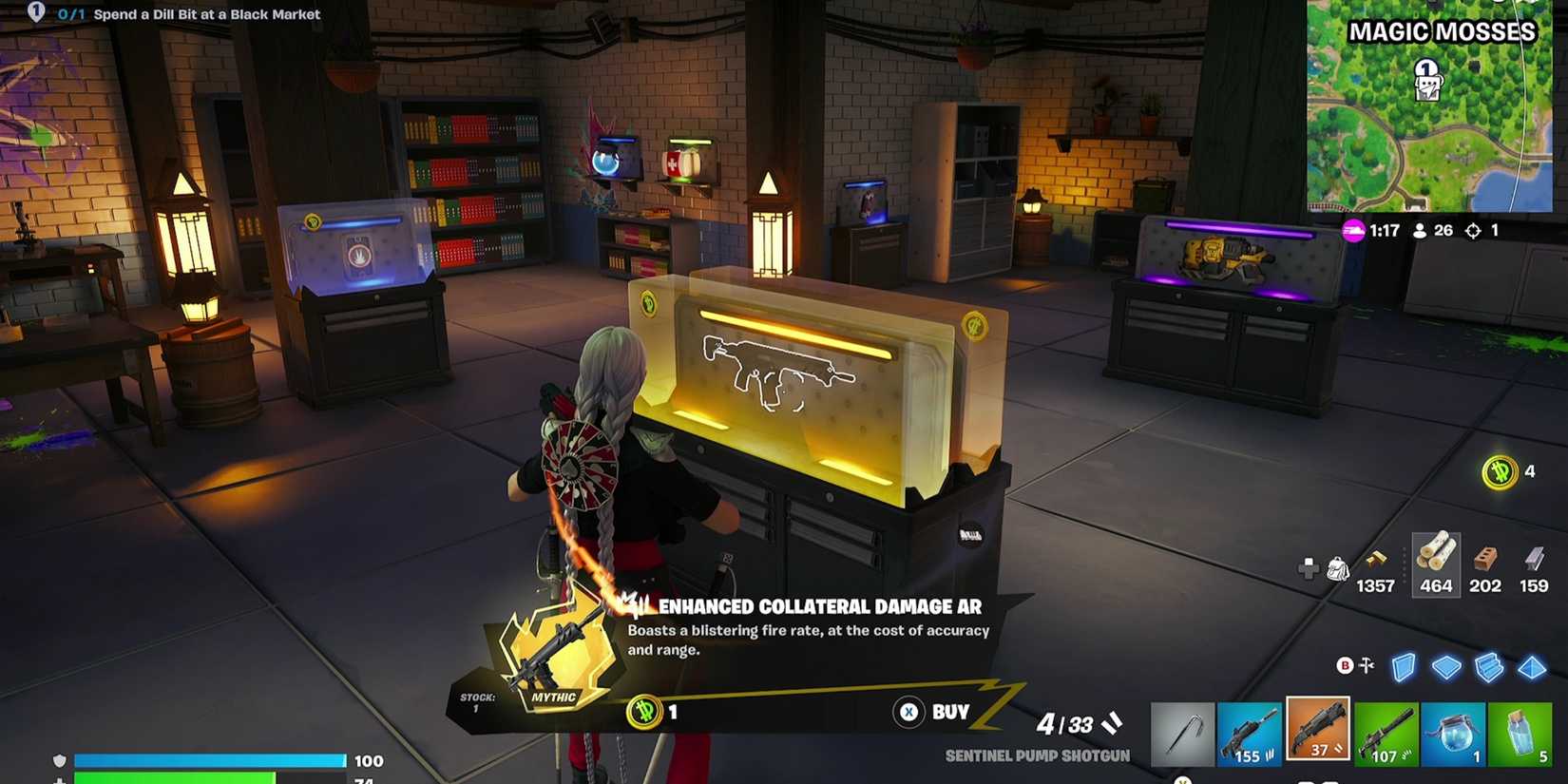 mythic weapon fortnite