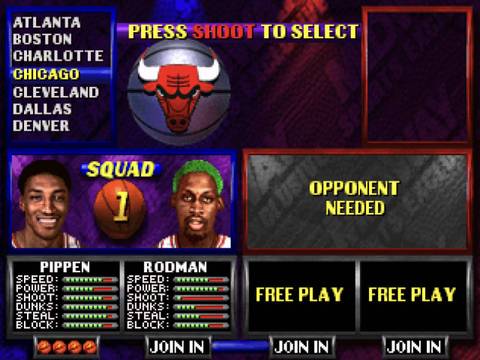 NBA Hangtime PS1 Image 2