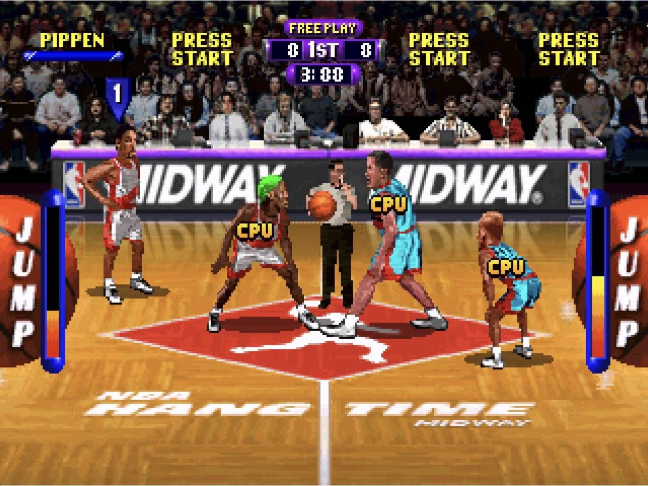 NBA Hangtime PS1 Image 4