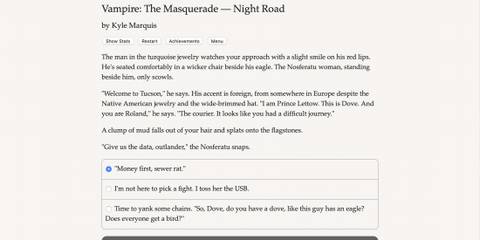 night road steam image