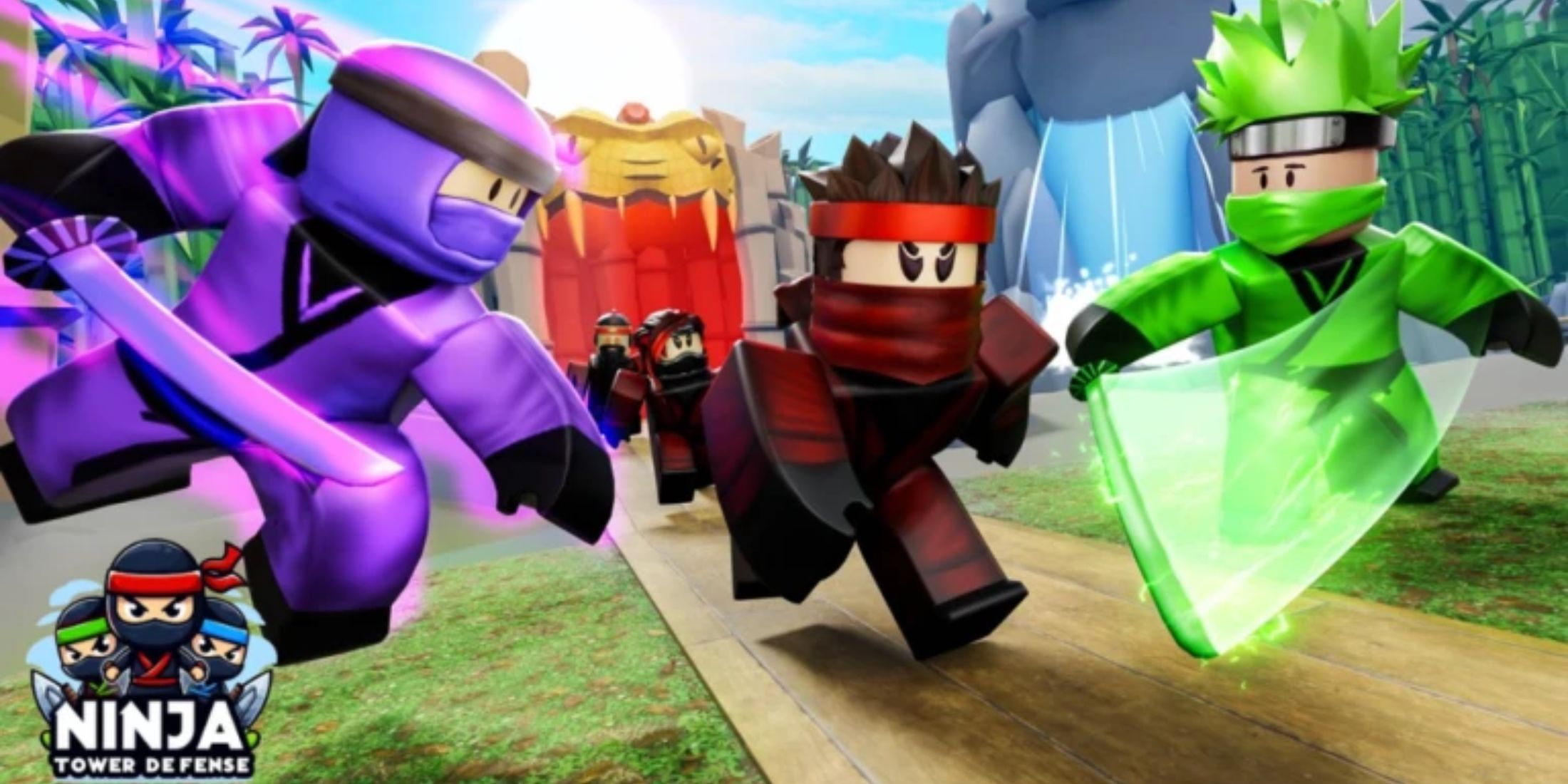 Ninja Tower Defense characters