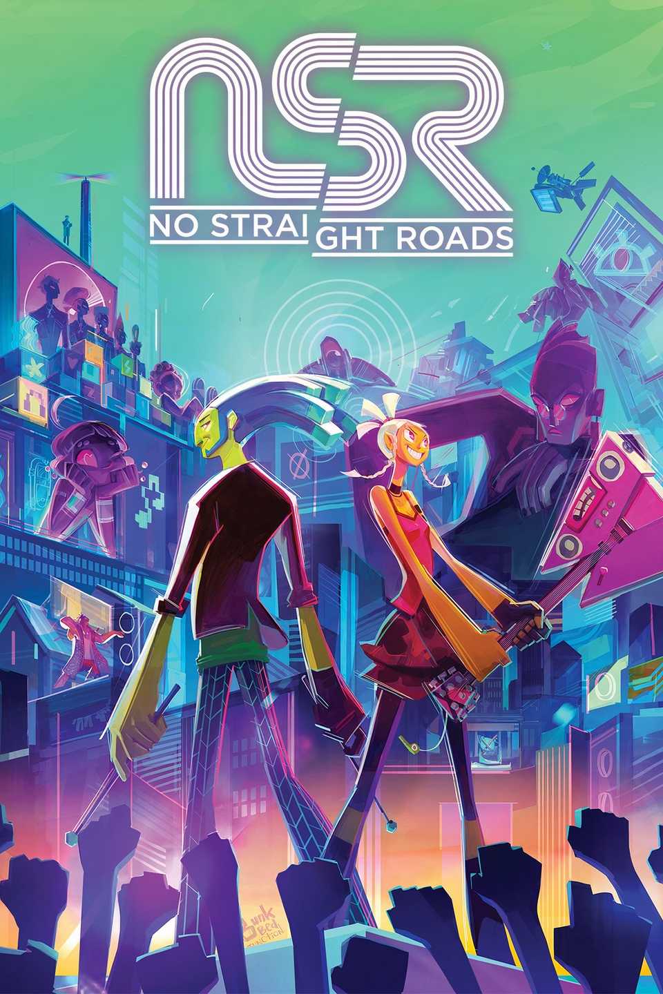 No Straight Roads Tag Page Cover Art