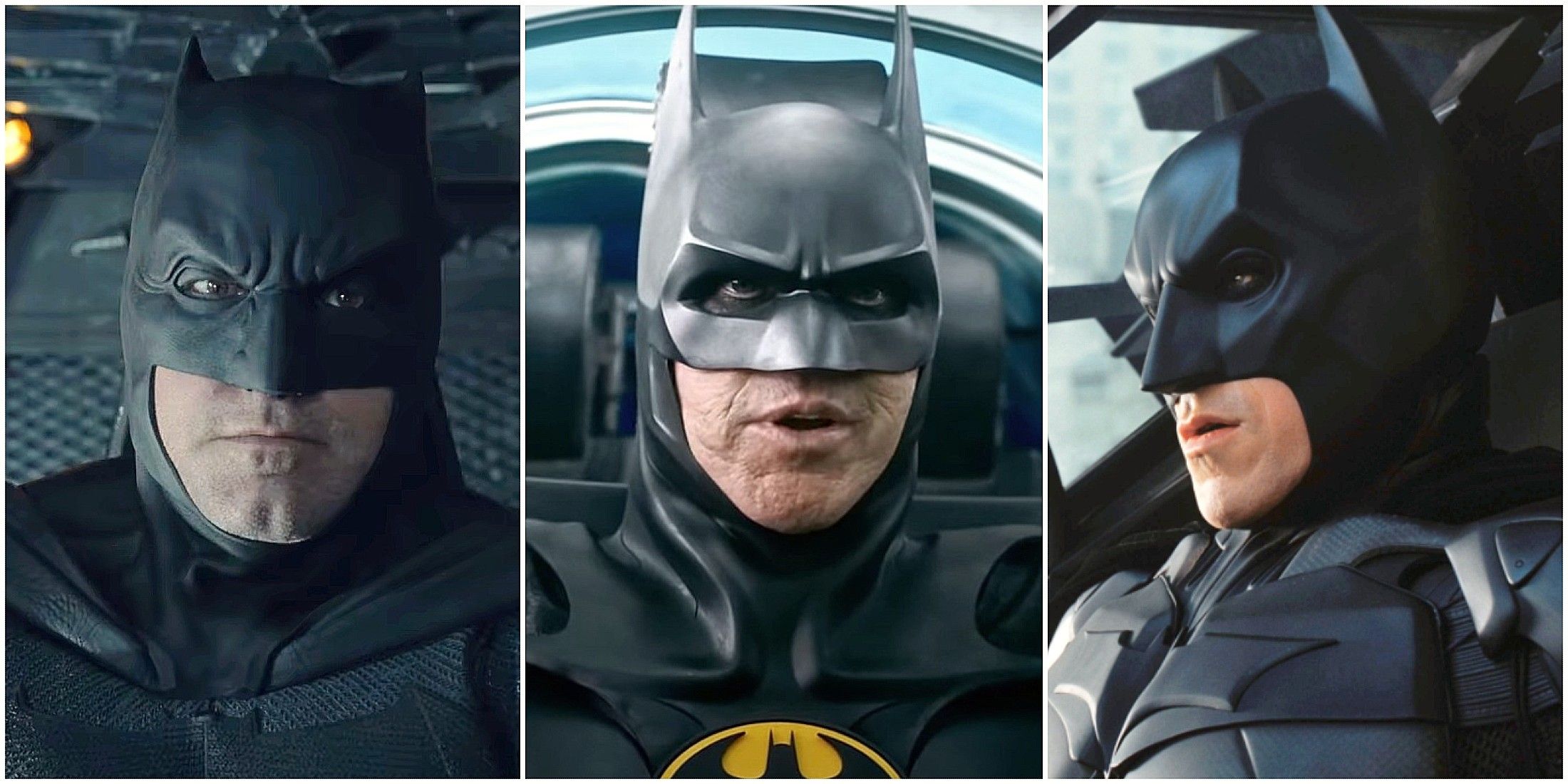 Oldest Batman Versions In The DC Movies, Ranked