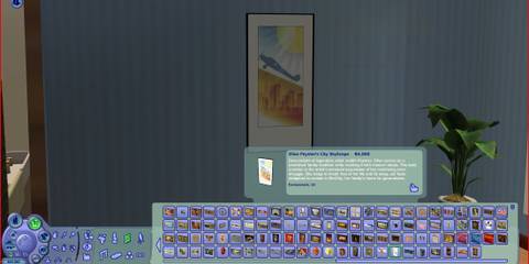 Olive Peynter’s City SkyScape in the Sims 2