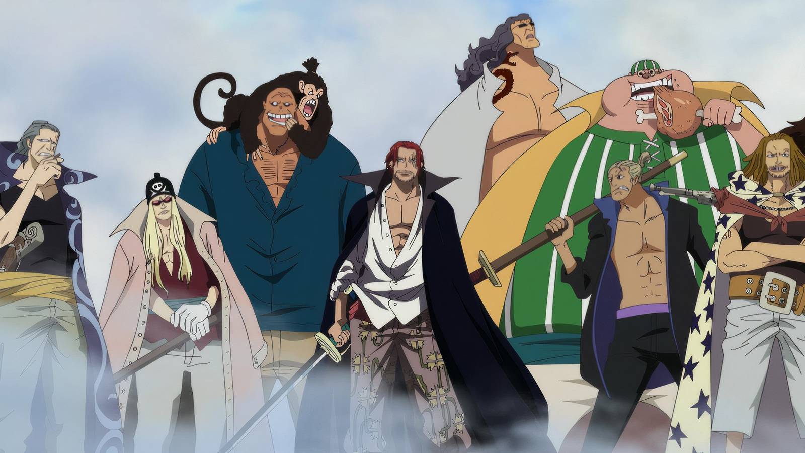 One Piece Red Hair Pirates