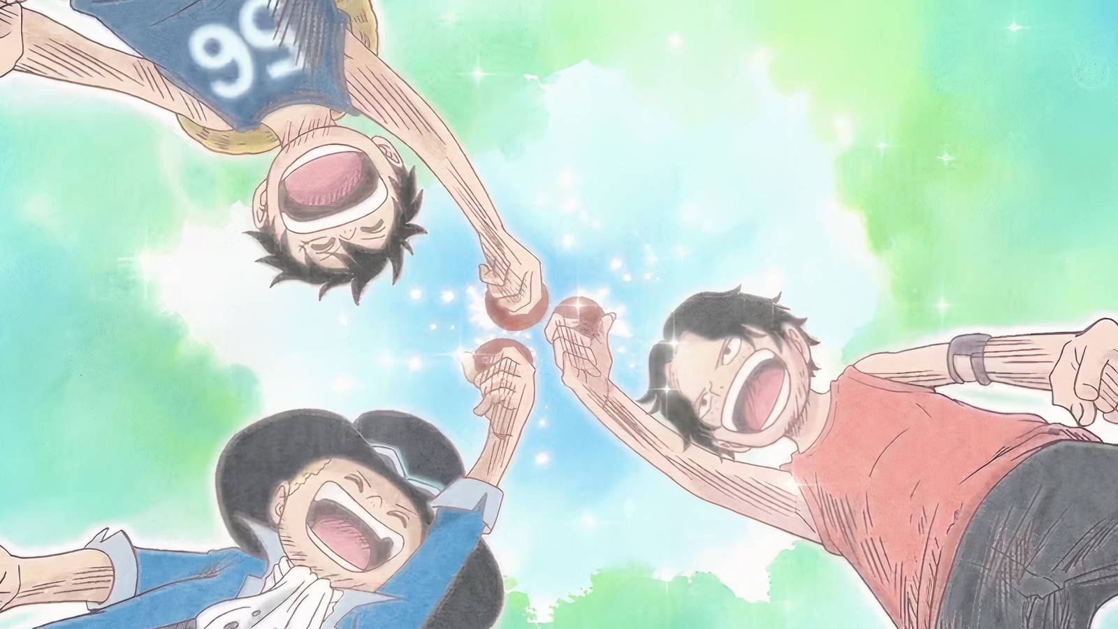 one piece straw hat family featured image luffy