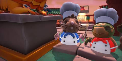 Overcooked 2 Promo Chef models