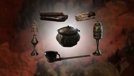 Path of Exile 2 All Unique Artifacts and Effects Feature Images