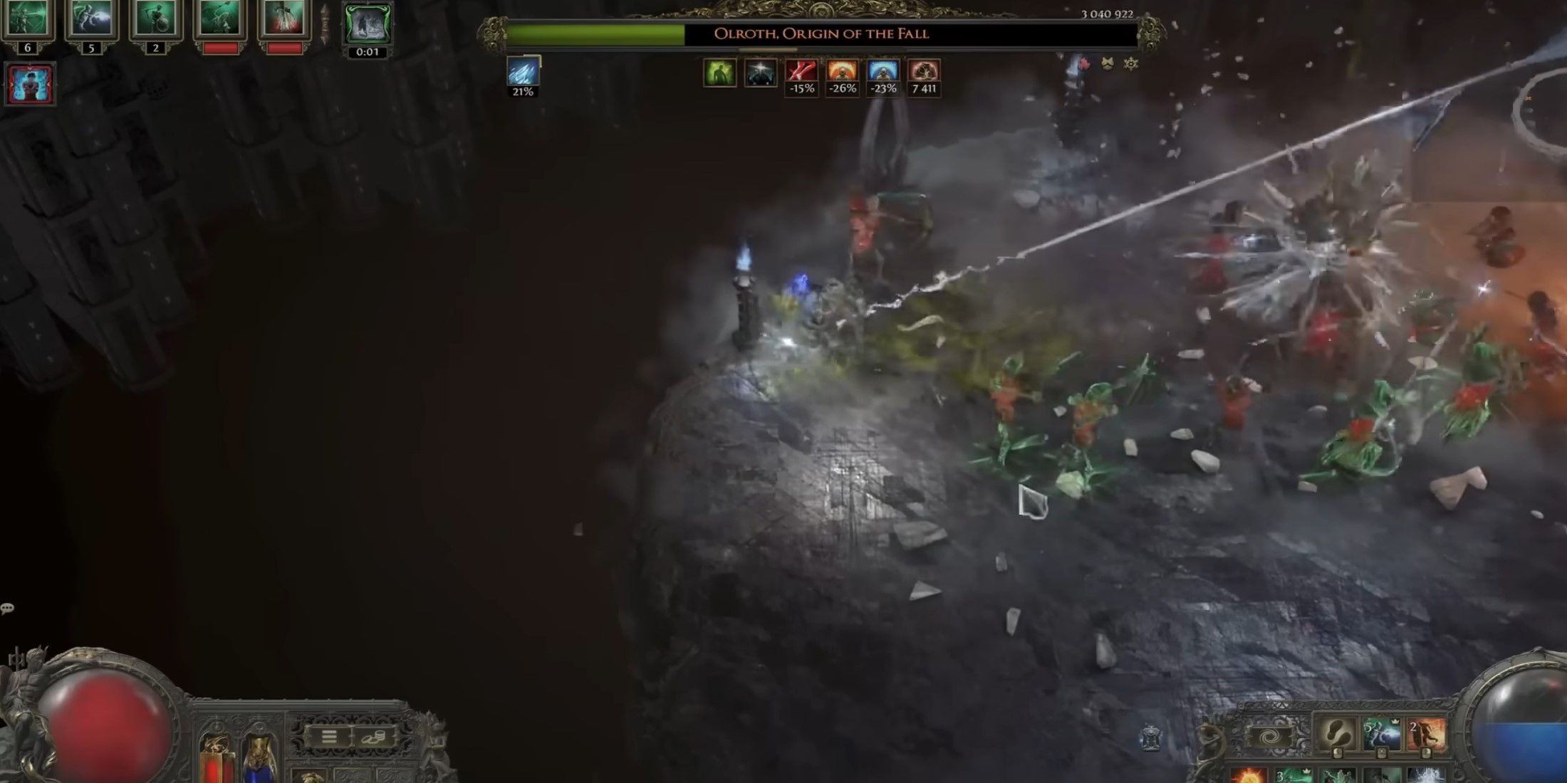 Path of Exile 2 olroth expeditions boss fight