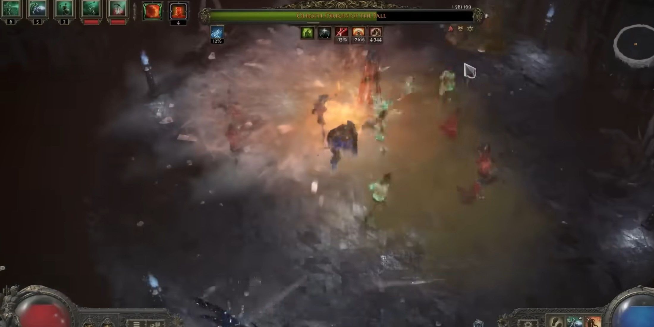 Path of Exile 2 olroth fight