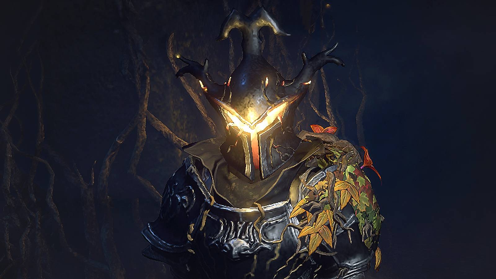 Path of Exile Legacy of Phrecia Autumn Knight 2x1 composite dark misty background