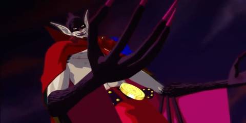 Patrick Redfield turns into a vampire.