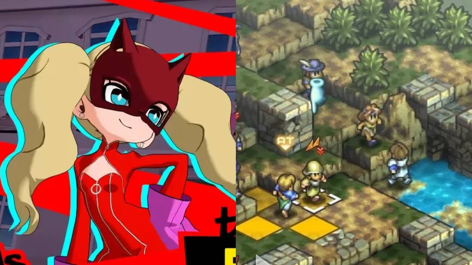 Persona 5 tactica and Tactics Ogre reborn