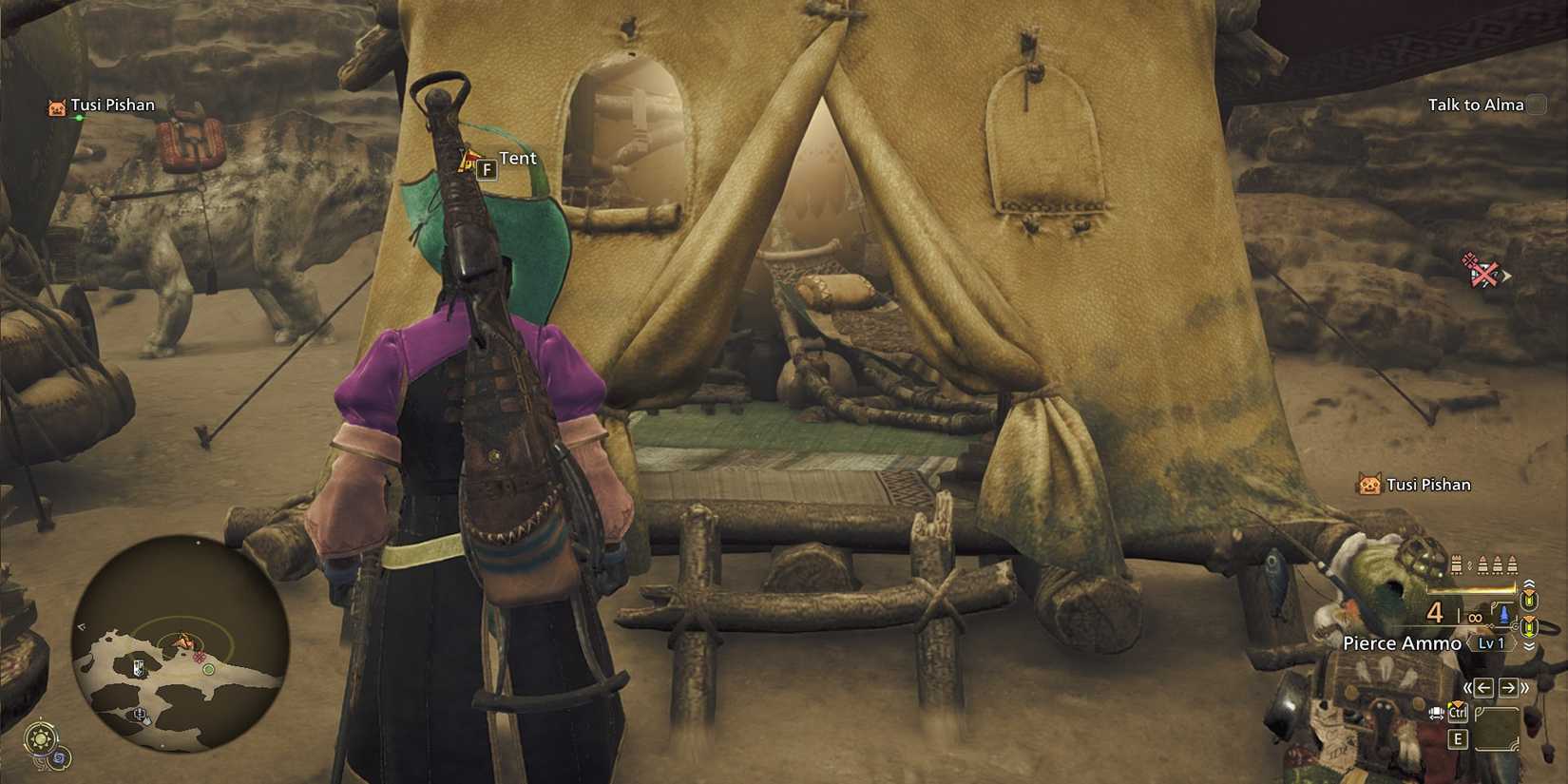 Personal Tent - Monster Hunter Wilds