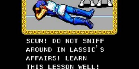 Phantasy Star - Dialogue Window