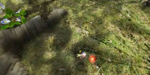 olimar on the ground