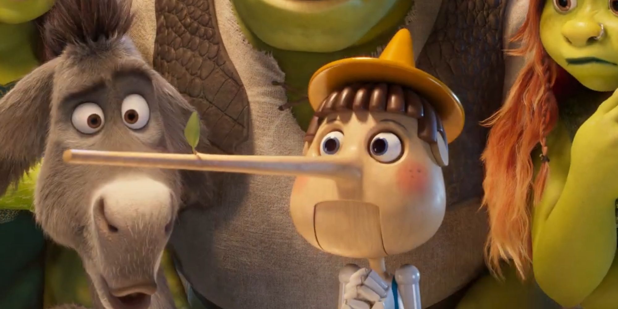 Pinocchio in the Shrek 5 trailer.