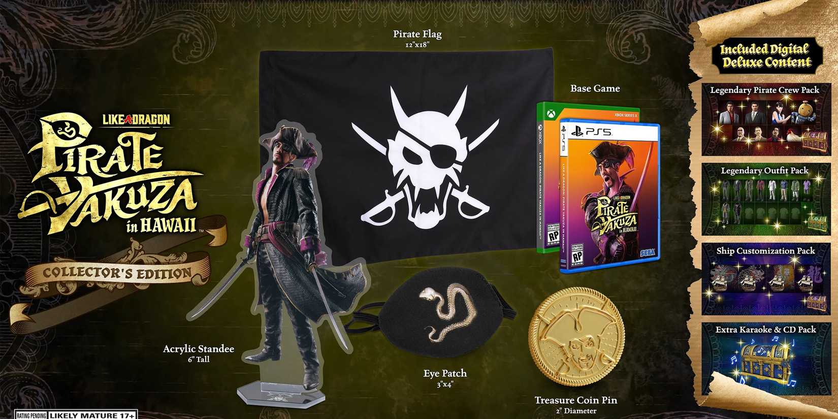 pirate yakuza in hawaii collector's edition