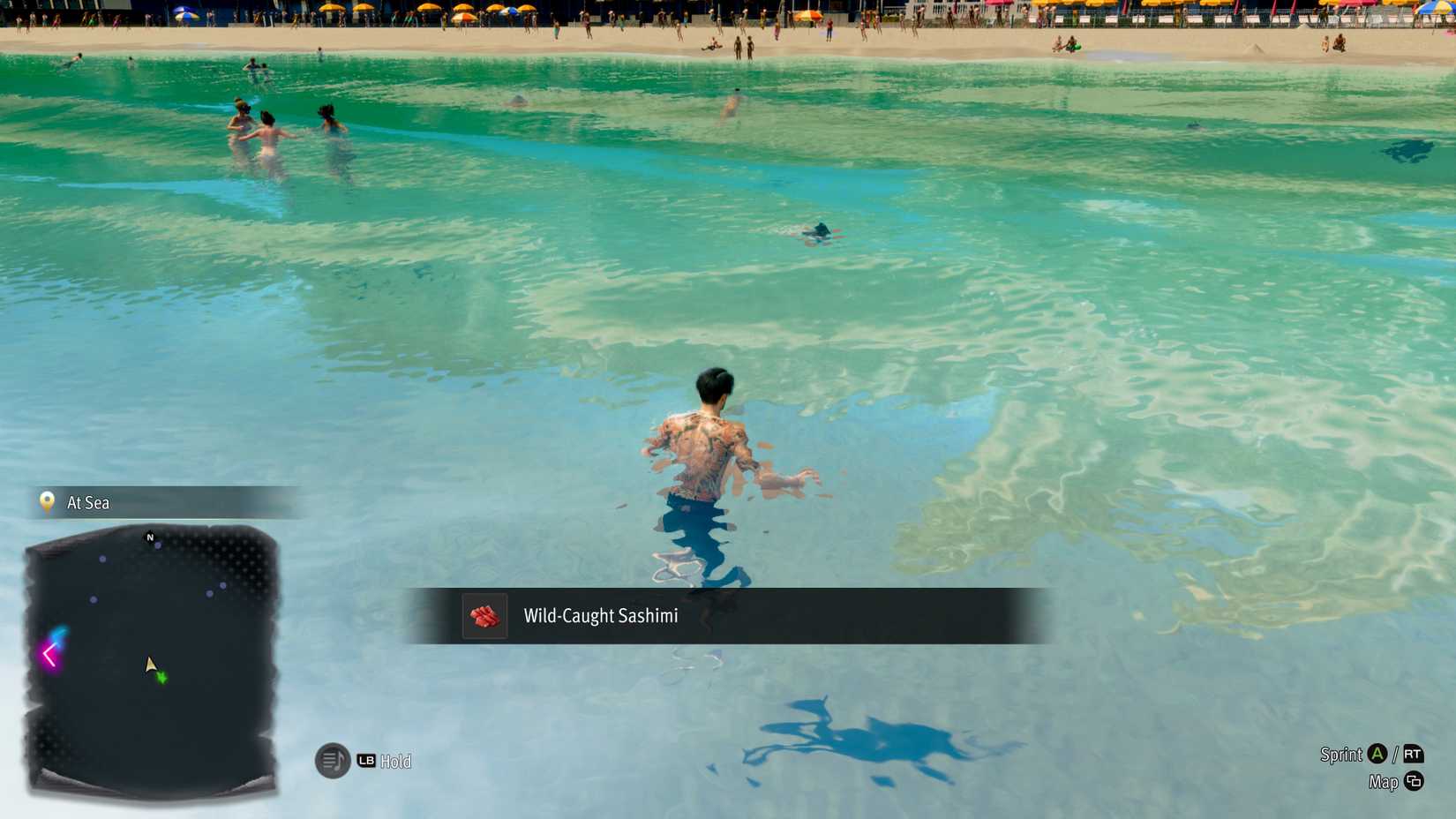 pirate yakuza in hawaii wild caught sashimi ocean