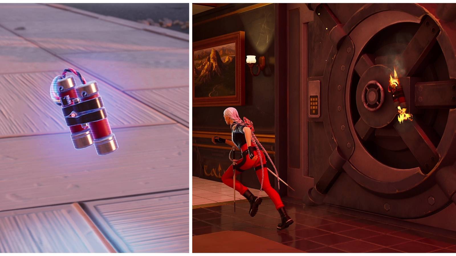 plant thermite fortnite