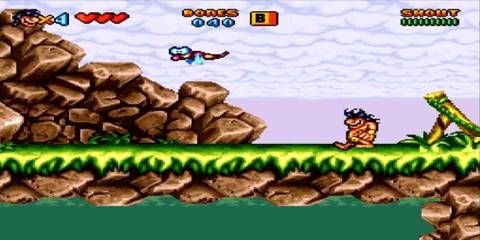 Player Collected 40 Bones in Prehistorik Man