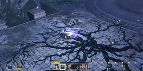 player performing a divergent attack in Warriors Abyss