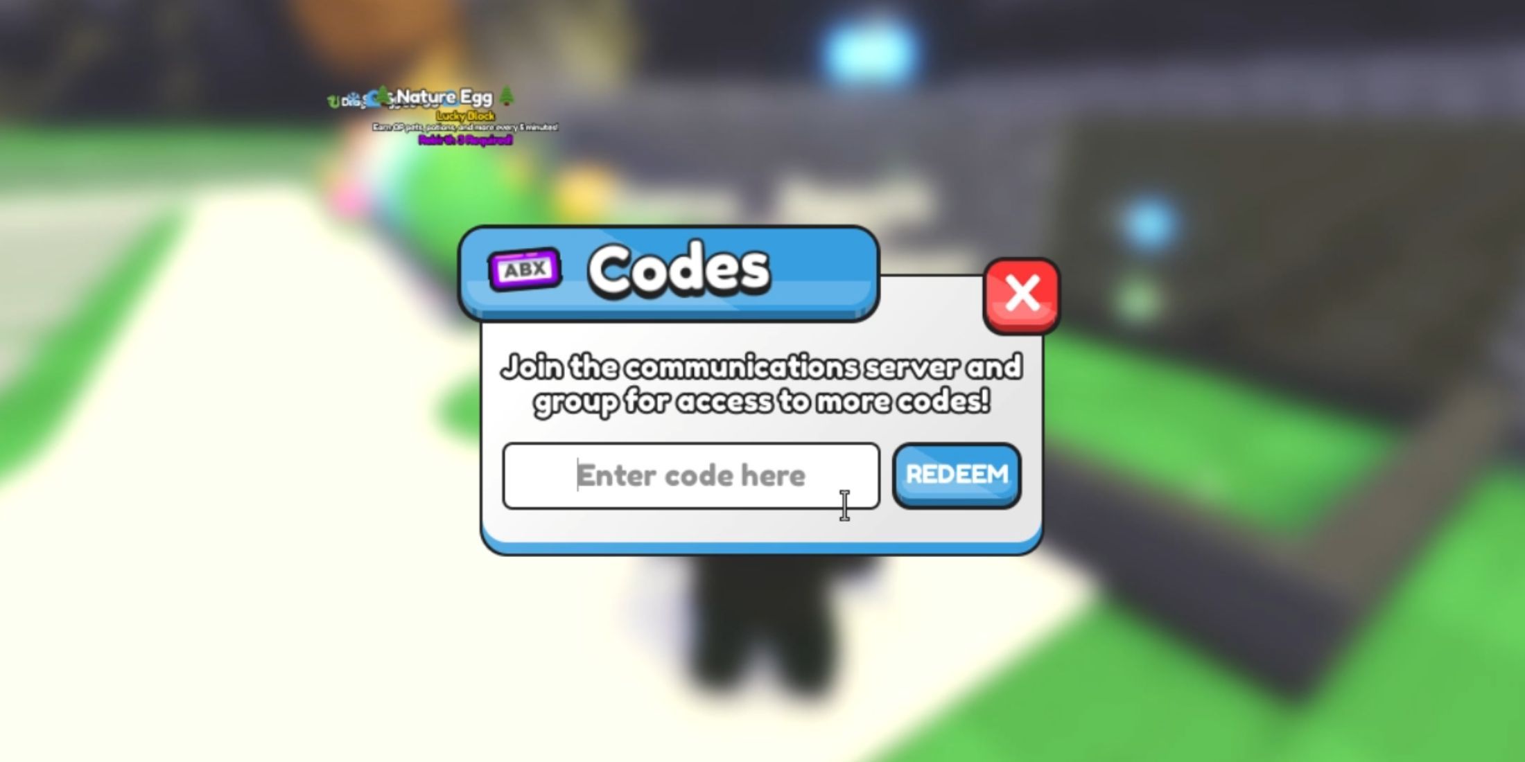 Plinko Tycoon the codes tab