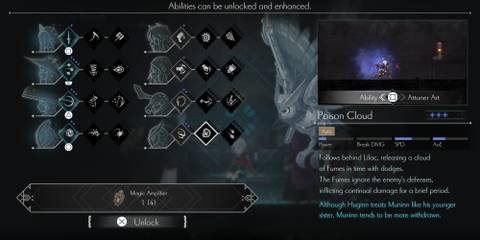 Poison Cloud ability in Ender Magnolia Bloom in the Mist