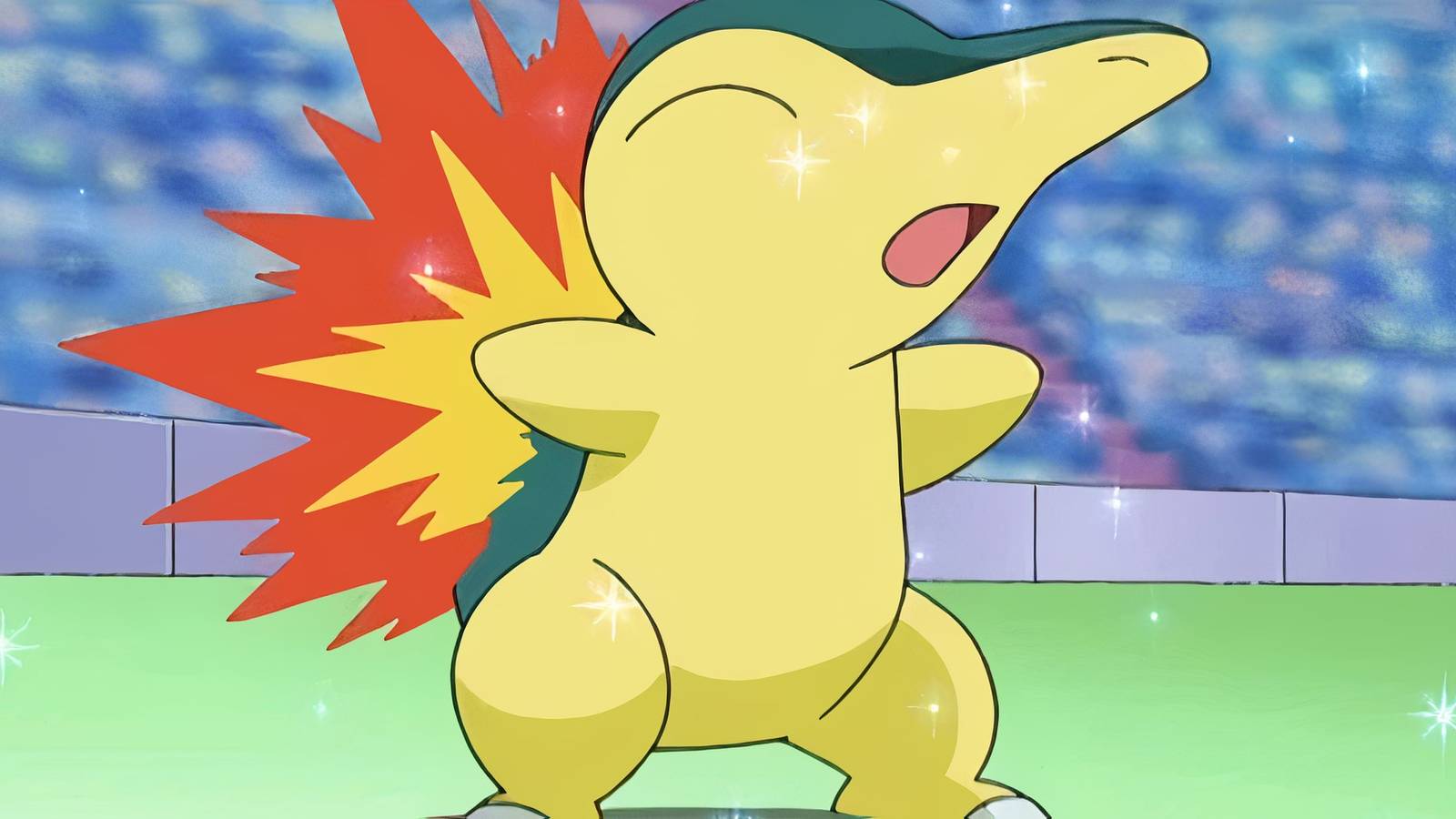 pokemon hand-carved wood cyndaquil fanart