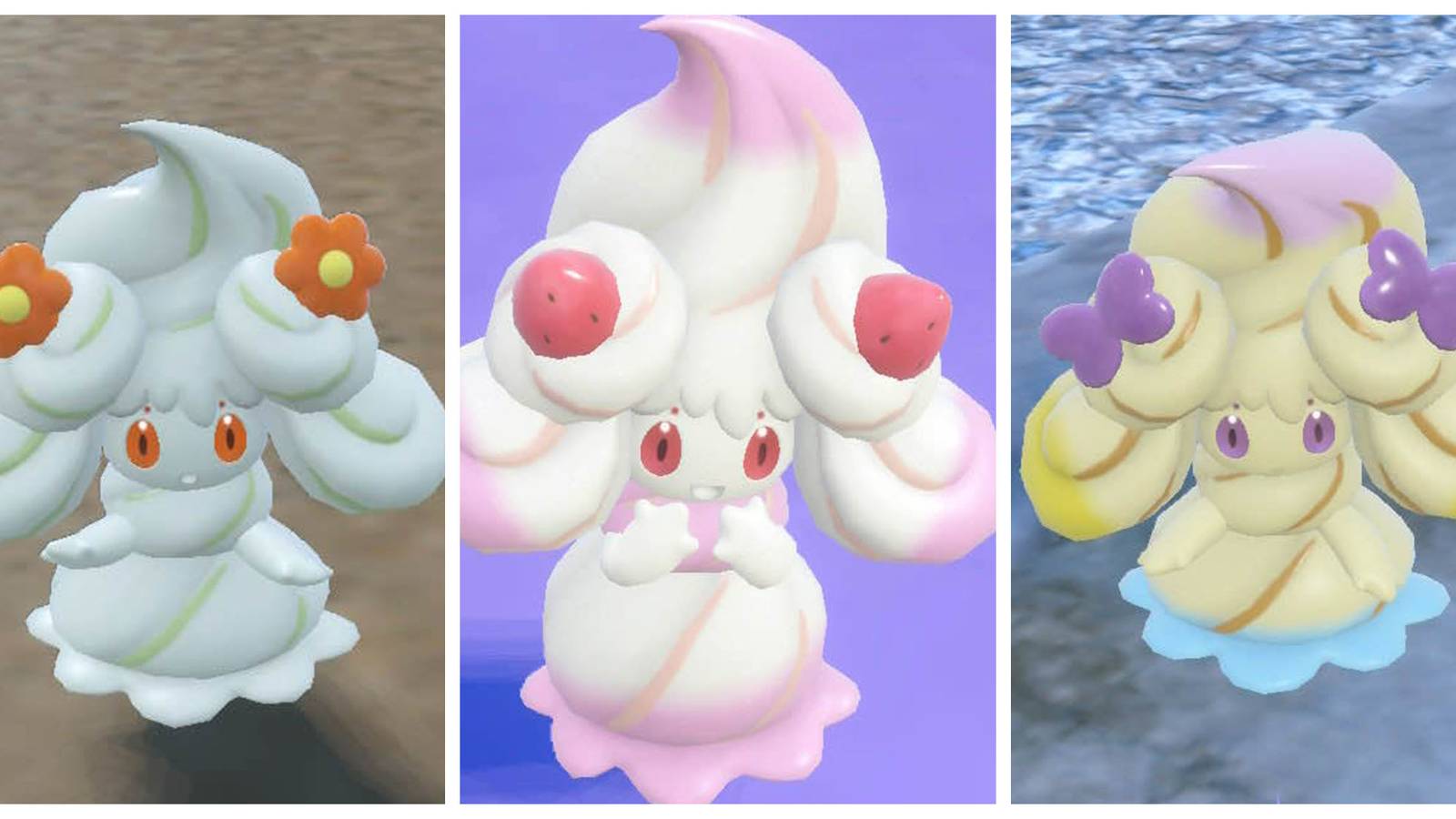 Pokemon Scarlet Violet Alcremie Ranked