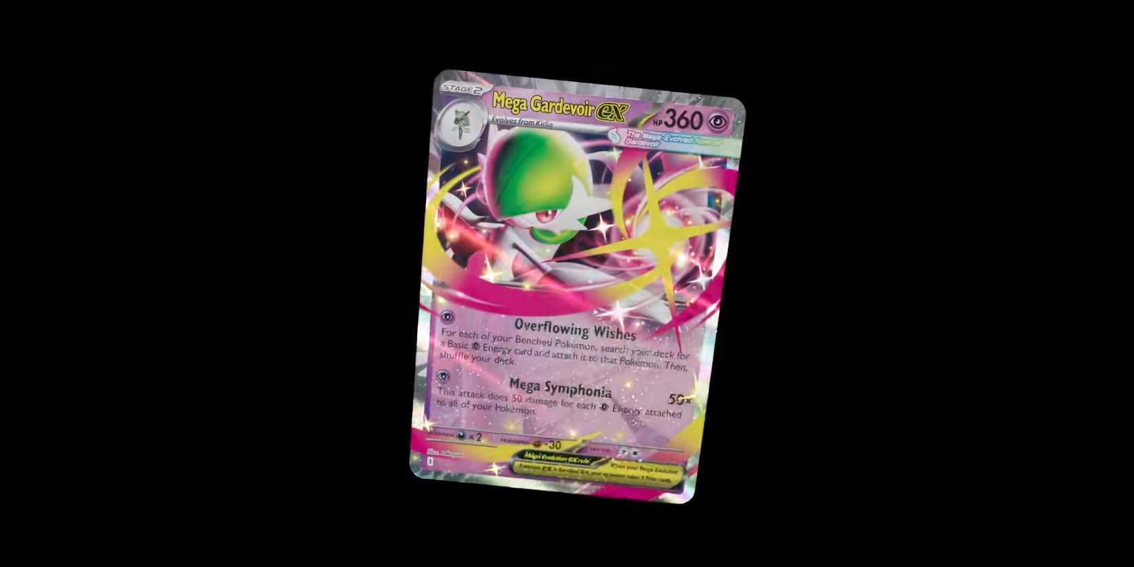 An image of Mega Gardevoir ex from the Pokemon TCG.