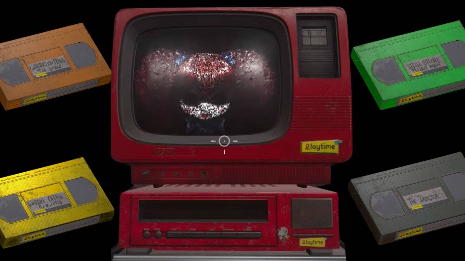 Poppy Playtime chapter 4 VHS Tapes