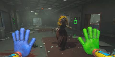 miss delight near the end of the puzzle in poppy playtime 