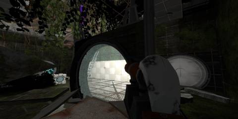 Portal forbidden testing chambers overgrown chamber