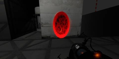 Portal forbidden testing chambers red portal