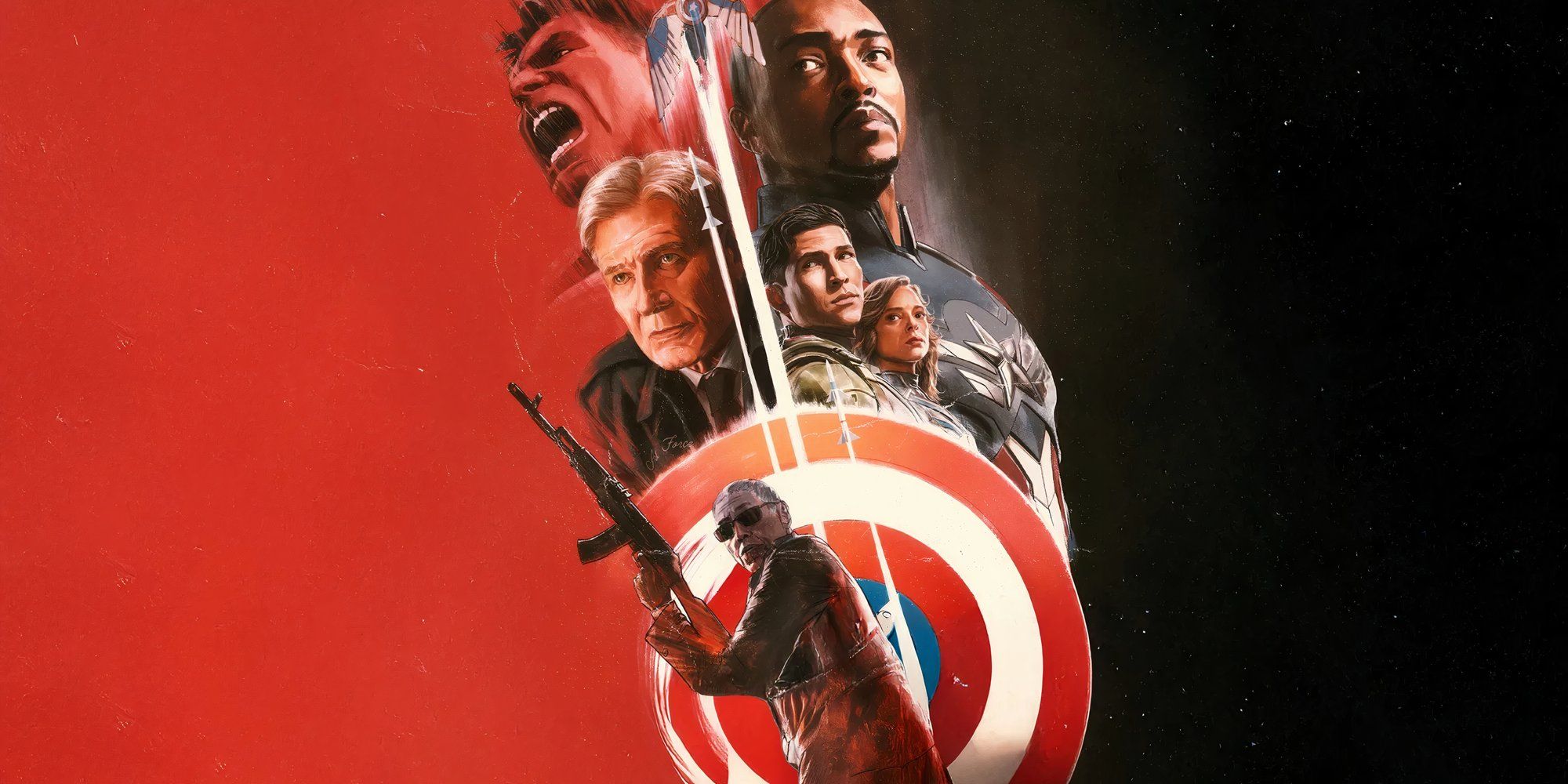 Promo Art in the major New World of Captain America.
