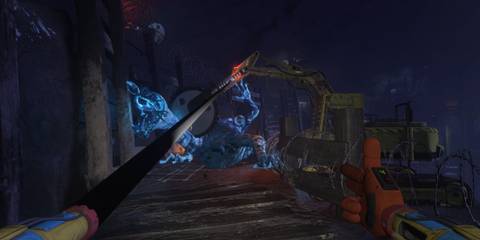 Pulling Sawblade on Doey Poppy Playtime Chapter 4-1