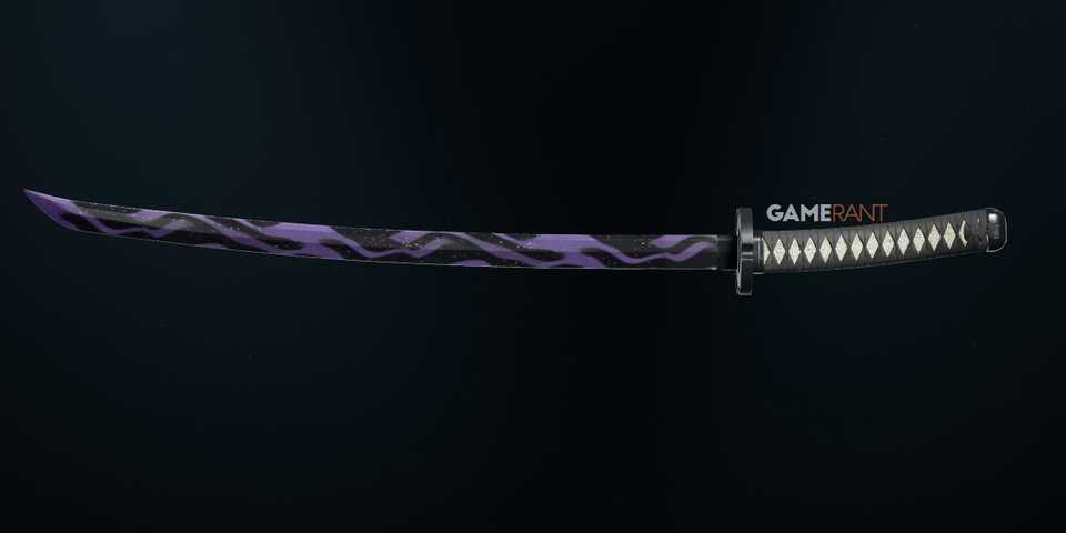Purple Tiger Katanas in Black Ops 6
