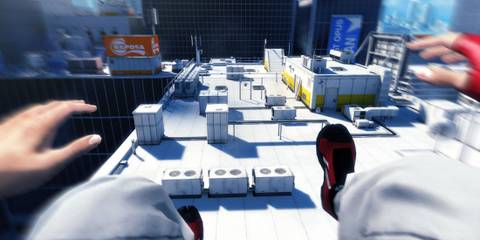 An image from the tutorial of Mirror's Edge