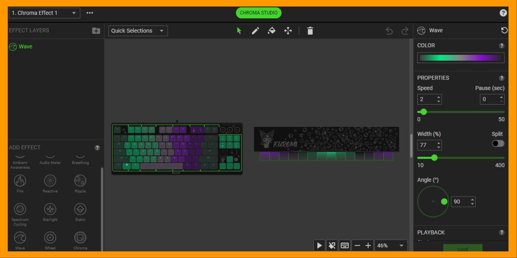 razer chroma screen shot