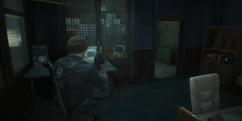 Leon Standing In The STARS Office