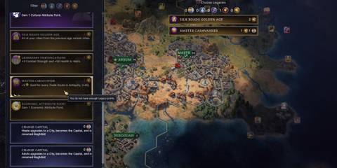 Rewards for completing Silk Roads Legacy Path in Civ 7 (3)