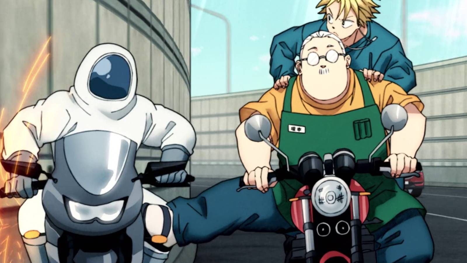 Shin Road Rash Road Rash and Cameos as SAKAMOTO DAYS Episode 7 Delves Into Shin's Origins